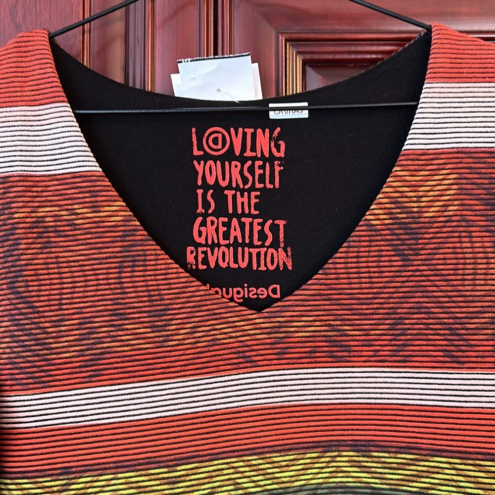 DESIGUAL Earth Tone Short Sleeve - Picture 8 of 13
